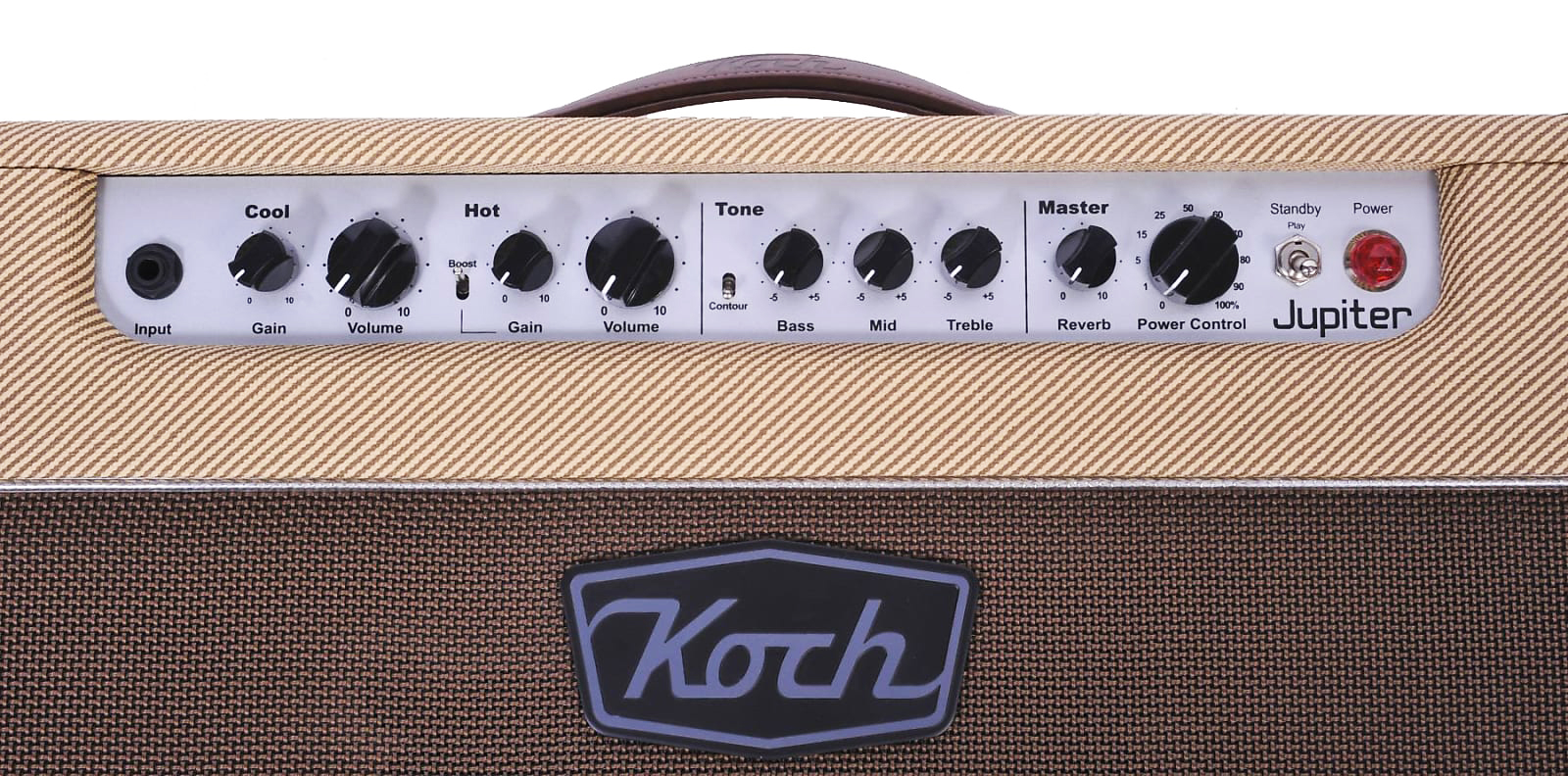 Koch Jupiter 45 Combo 45w 1x12 Tweed - Combo amplificador para guitarra eléctrica - Variation 4