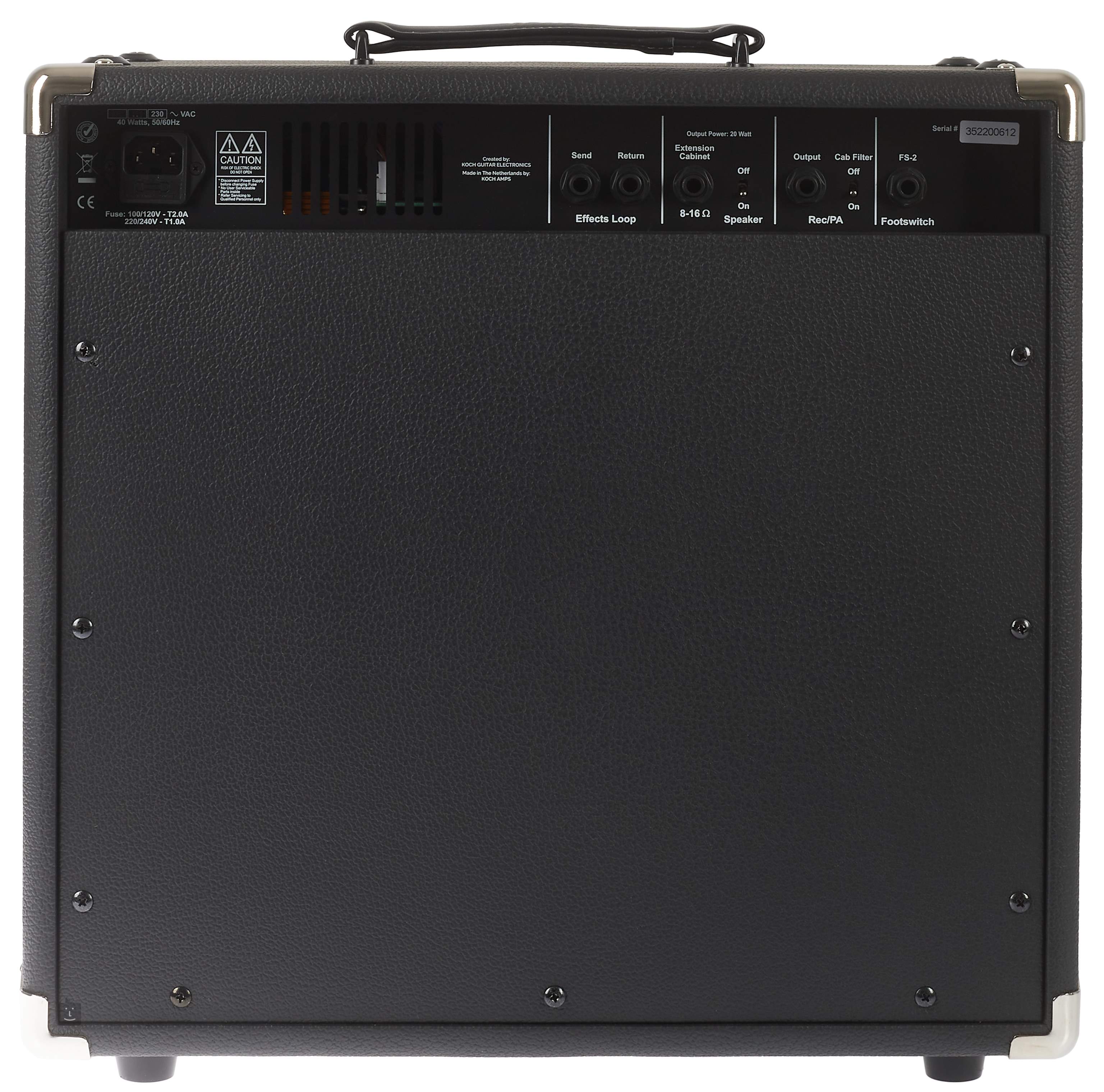 Koch Jupiter Junior Combo Black 1x12 - Combo amplificador para guitarra eléctrica - Variation 1