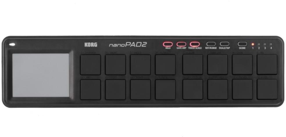 Controlador daw Korg NanoPad 2 Black