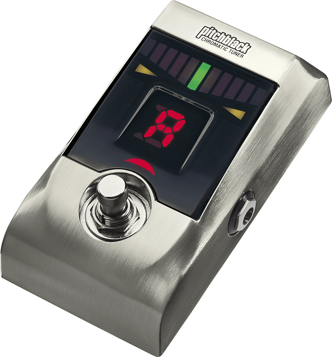 Korg Pitchblack Pedal Tuner Brushed Nickel - Afinador Pedal - Main picture
