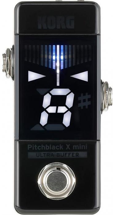 Afinador pedal Korg Pitchblack X Mini Chromatic Pedal Tuner
