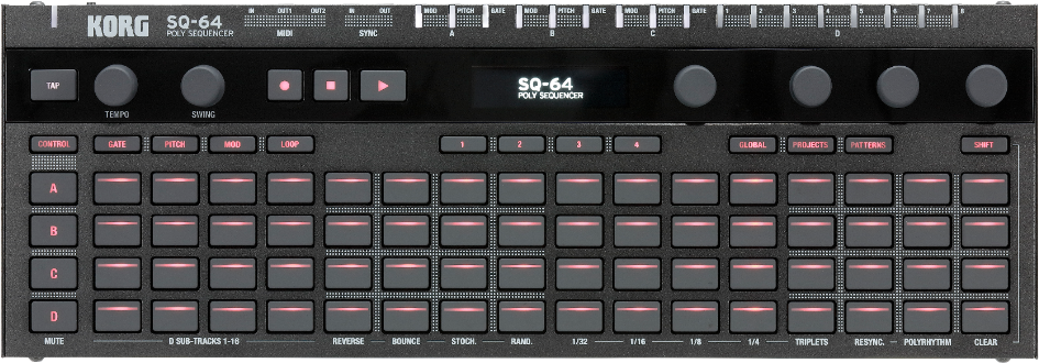 Korg Sq 64 - Caja de ritmos - Main picture