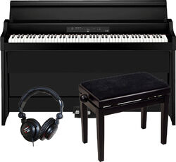 Piano digital con mueble Korg G1B AIR BK + X-TONE XB6160 NOIR + CASQUE PRO580 - Noir