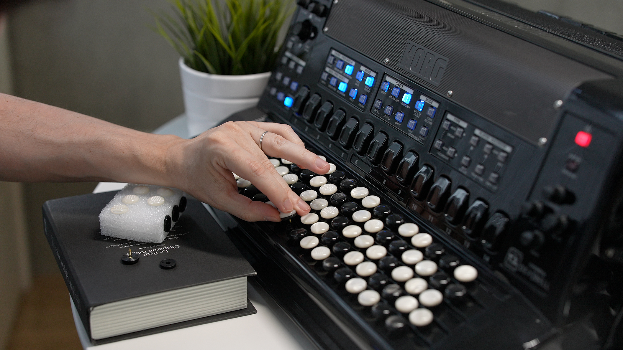 Korg Fisa Suprema Clavier Bouton - Acordeón digital - Variation 6