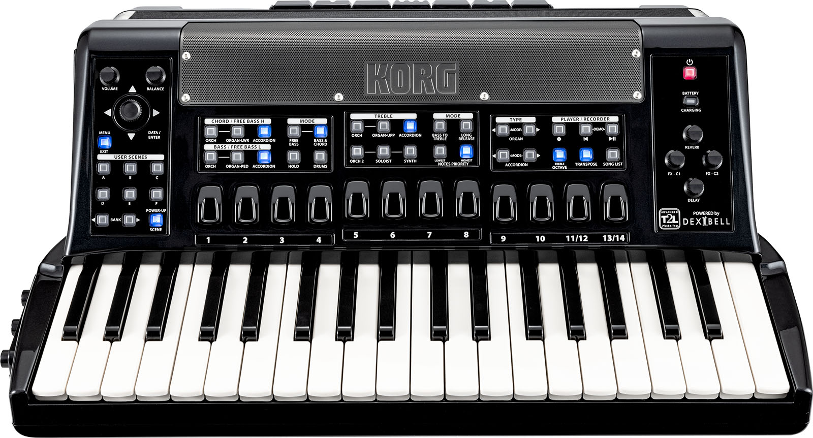 Korg Fisa Suprema Compact Piano - Acordeón cromático - Variation 2