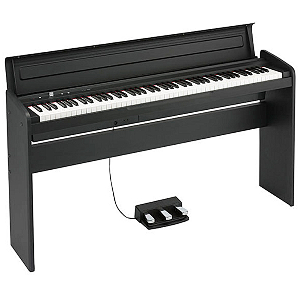 Korg Lp-180-bk - Black - Piano digital con mueble - Variation 1