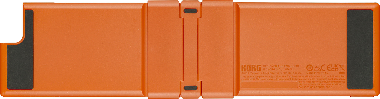 Korg Nanokey Fold Clavier Maitre Pliable - Lava Orange - Controlador Midi - Variation 1