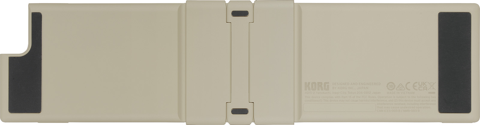 Korg Nanokey Fold Clavier Maitre Pliable - Sand Beige - Controlador Midi - Variation 1