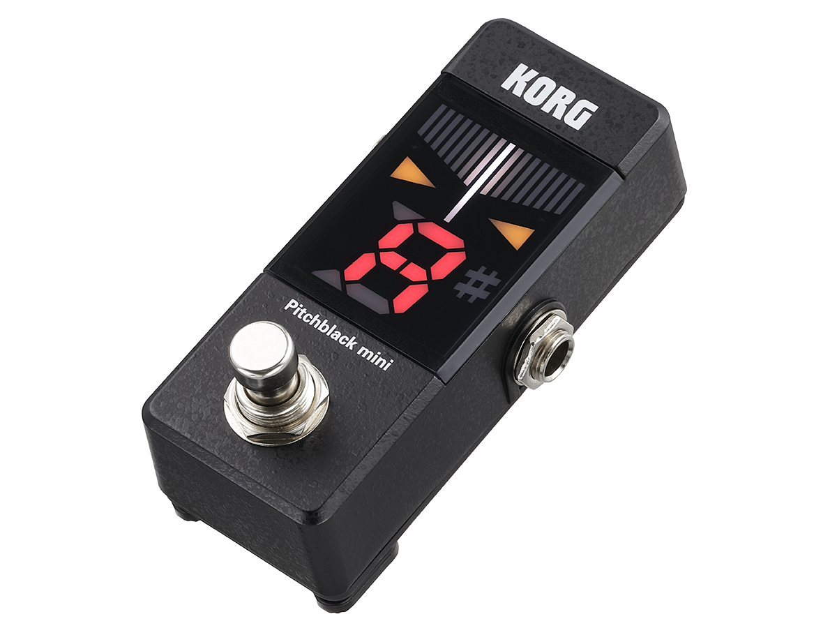 Korg Pitchblack Mini Pedal Tuner Black - Afinador Pedal - Variation 1