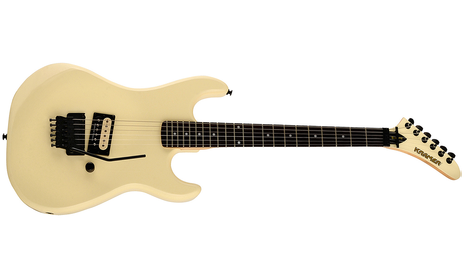 Kramer Baretta Vintage H Fr Rw - Vintage White - Guitarra eléctrica con forma de str. - Variation 1