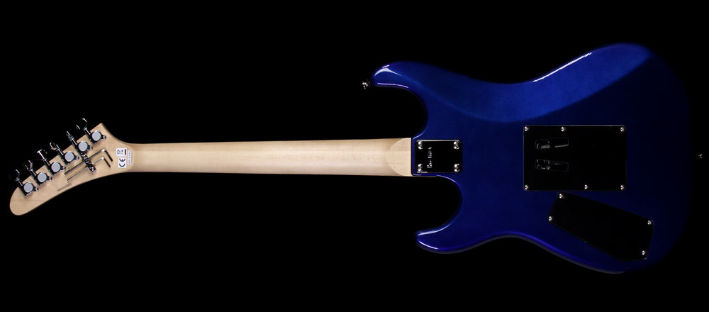 Kramer Baretta Vintage H Fr Rw - Candy Blue - Guitarra eléctrica con forma de str. - Variation 2