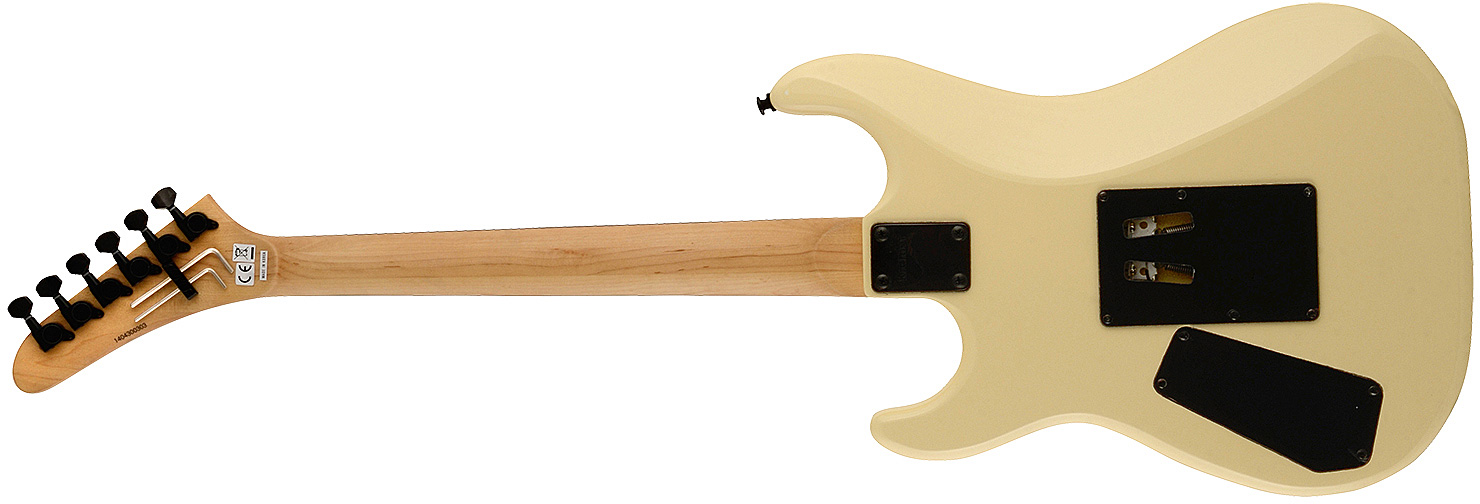 Kramer Baretta Vintage H Fr Rw - Vintage White - Guitarra eléctrica con forma de str. - Variation 2