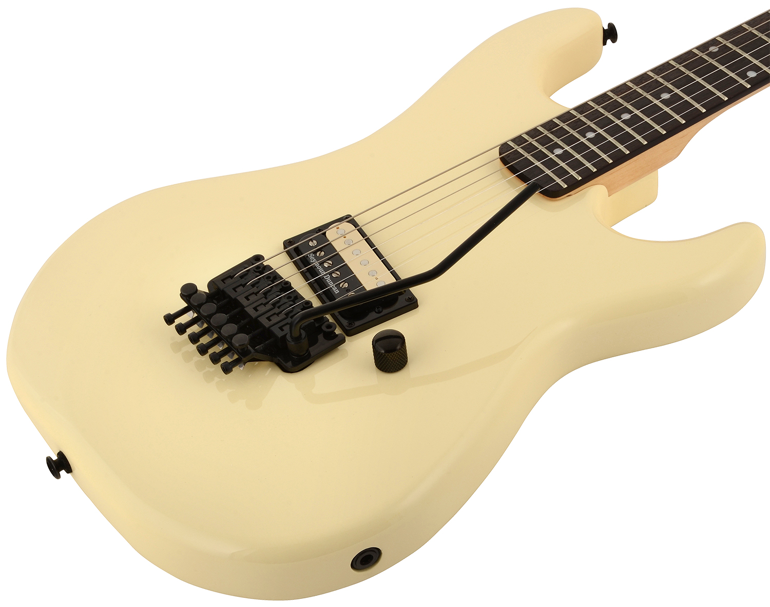 Kramer Baretta Vintage H Fr Rw - Vintage White - Guitarra eléctrica con forma de str. - Variation 3