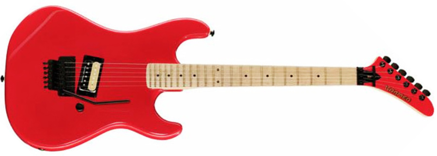 Kramer Baretta H Seymour Duncan Fr Mn - Jumper Red - Guitarra eléctrica con forma de str. - Main picture