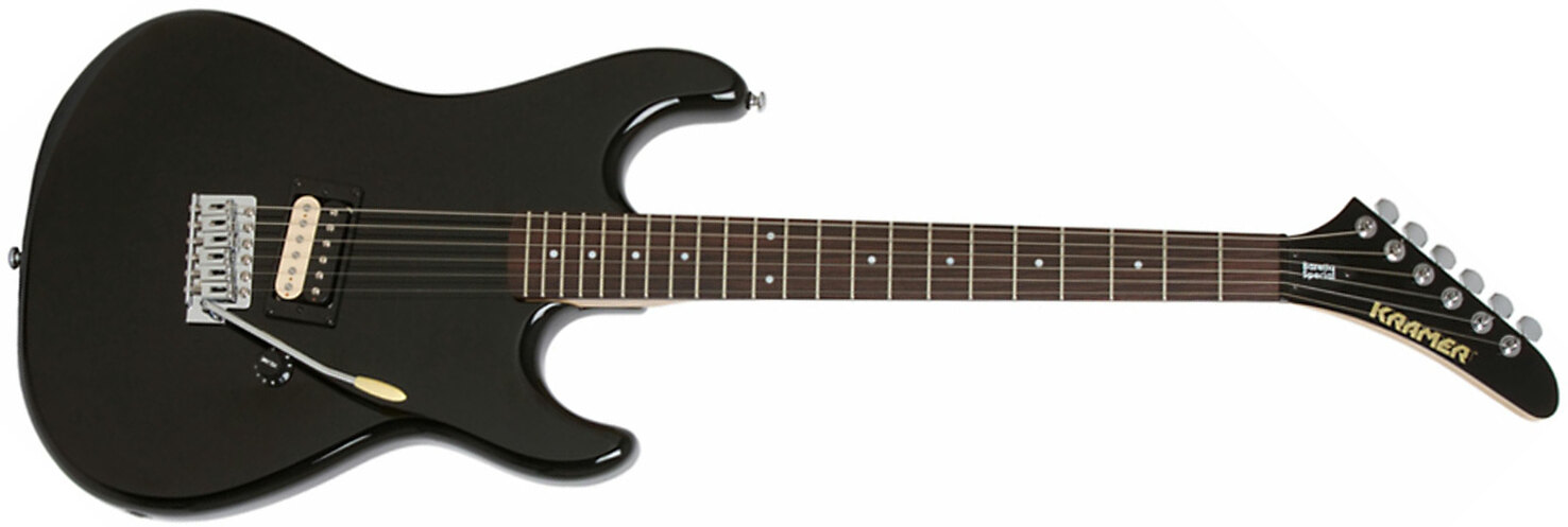 Kramer Baretta Special H Trem Rw - Black - Guitarra eléctrica con forma de str. - Main picture