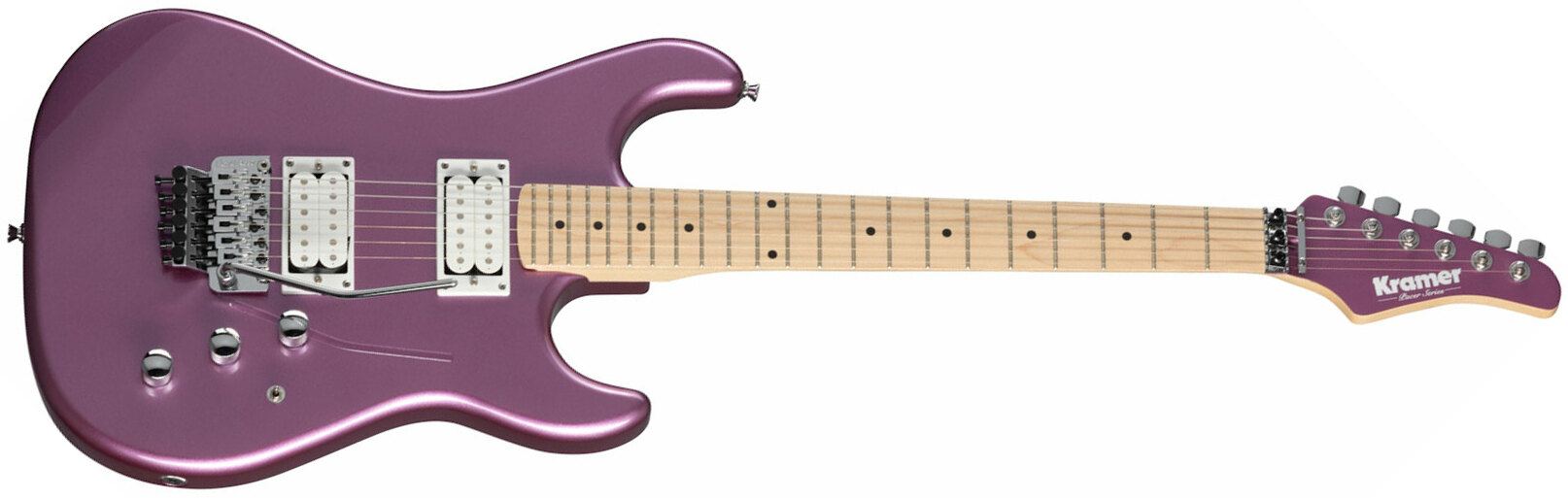 Kramer Pacer Classic 2h Fr Mn - Purple Passion Metallic - Guitarra eléctrica con forma de str. - Main picture
