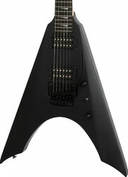 Guitarra electrica metalica Kramer Nite-V FR - Black