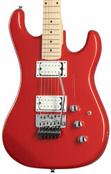 Guitarra eléctrica con forma de str. Kramer Pacer Classic - Scarlet red metallic