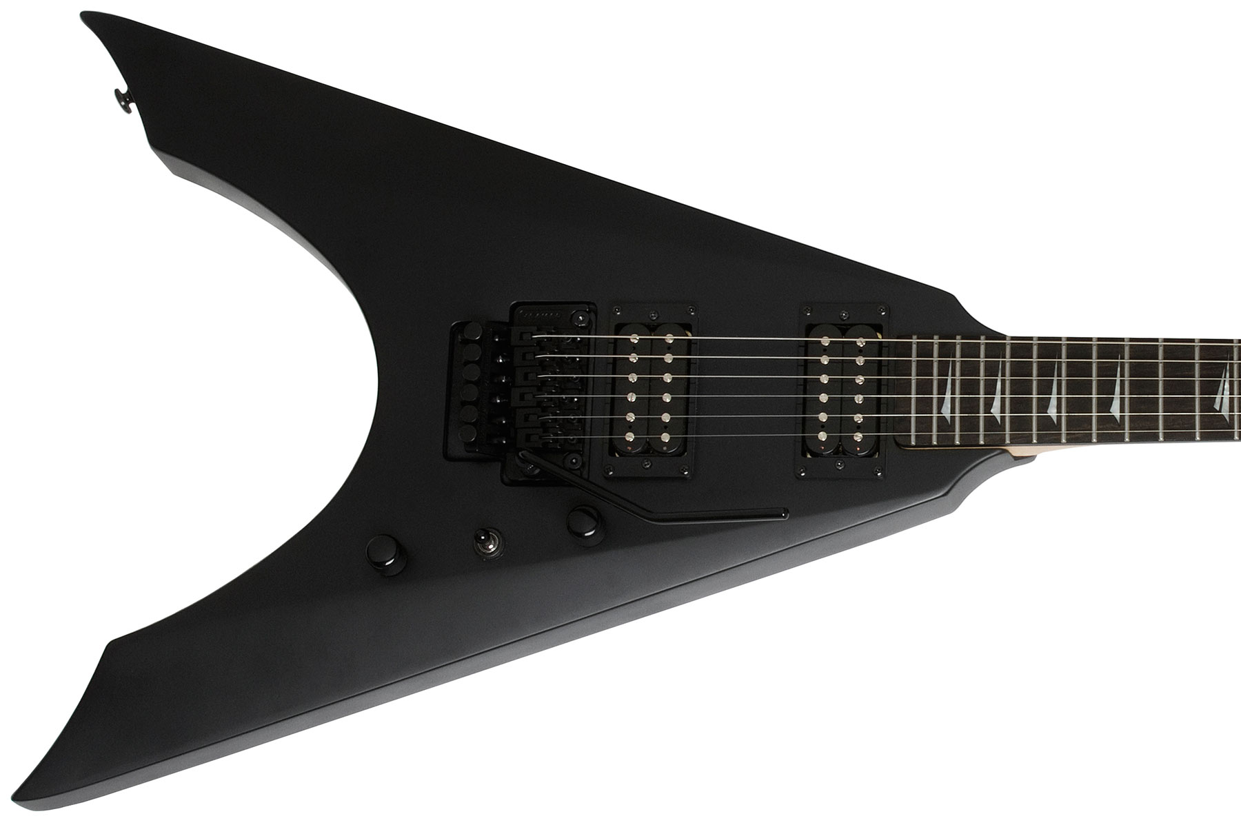 Kramer Nite-v 2h Fr Rw - Black - Guitarra electrica metalica - Variation 1