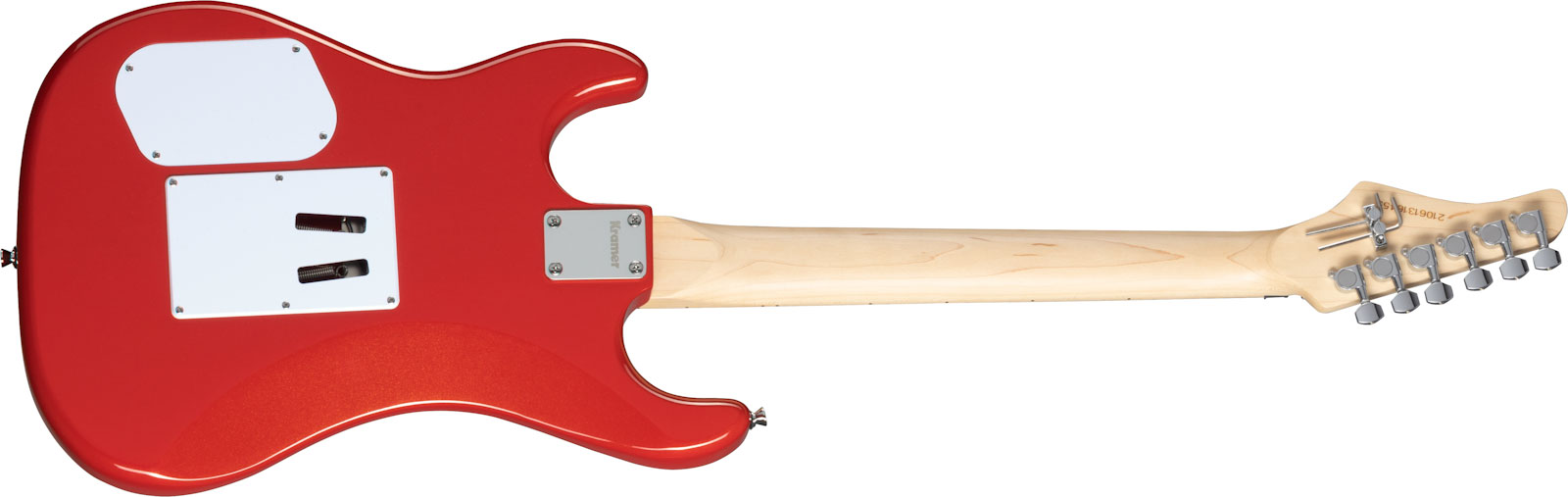 Kramer Pacer Classic 2h Fr Mn - Scarlet Red Metallic - Guitarra eléctrica con forma de str. - Variation 1