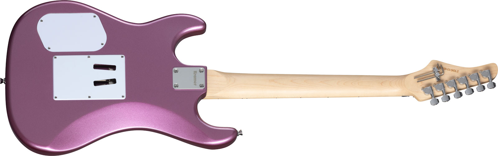 Kramer Pacer Classic 2h Fr Mn - Purple Passion Metallic - Guitarra eléctrica con forma de str. - Variation 1
