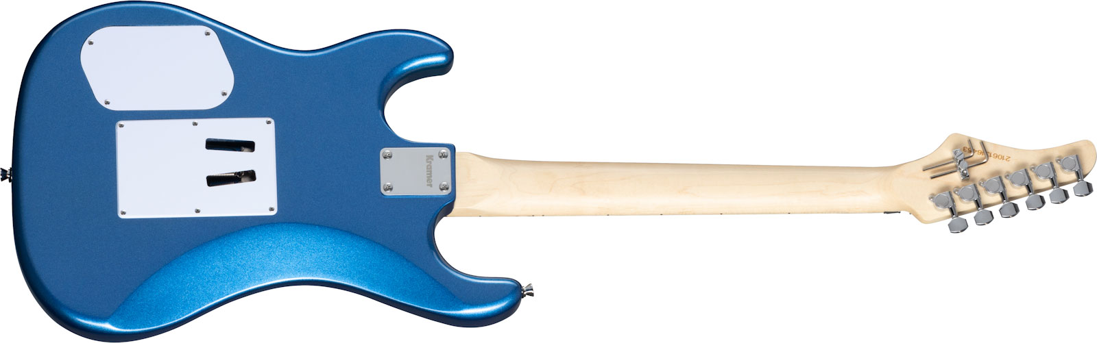 Kramer Pacer Classic 2h Fr Mn - Radio Blue Metallic - Guitarra eléctrica con forma de str. - Variation 1