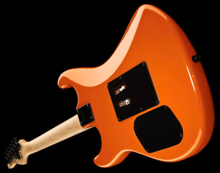 Kramer Pacer Vintage 2h Seymour Duncan  Fr Mn - Orange Burst Tiger - Guitarra eléctrica con forma de str. - Variation 3