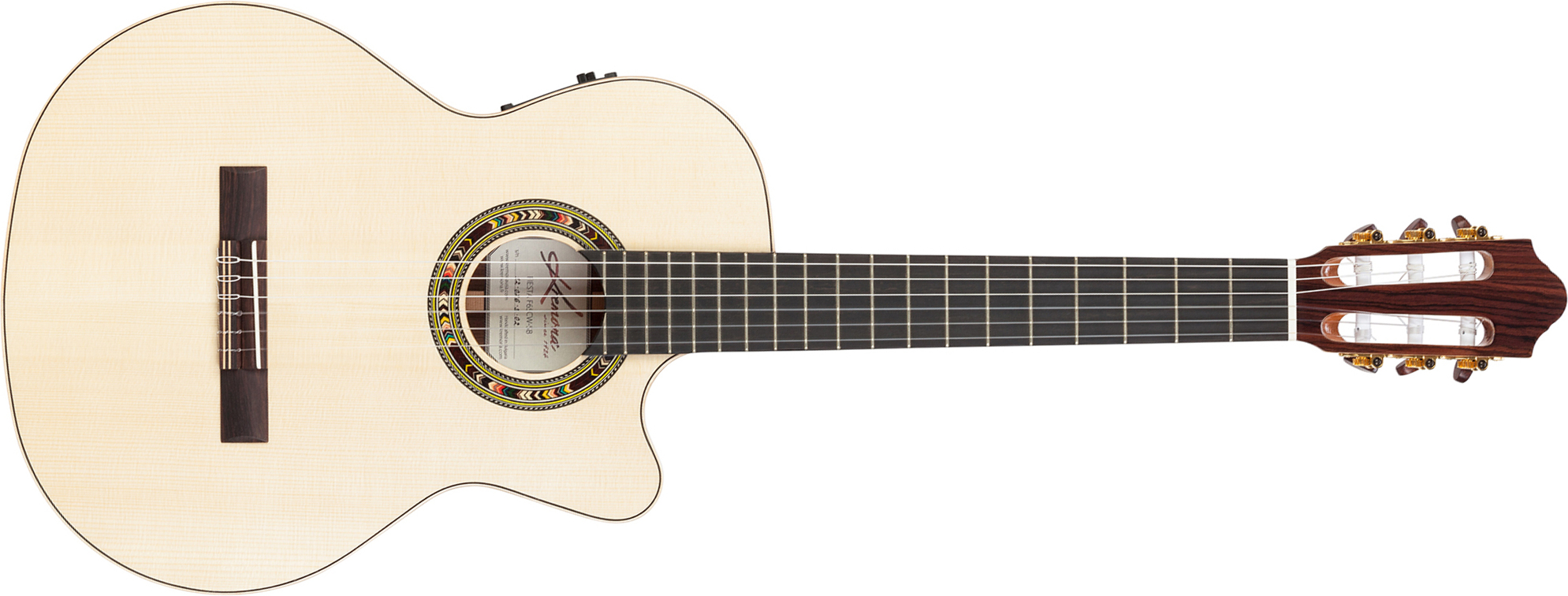 Kremona Fiesta F65cw Sb Performer 4/4 Cw Epicea Palissandre Eb - Guitarra clásica 4/4 - Main picture