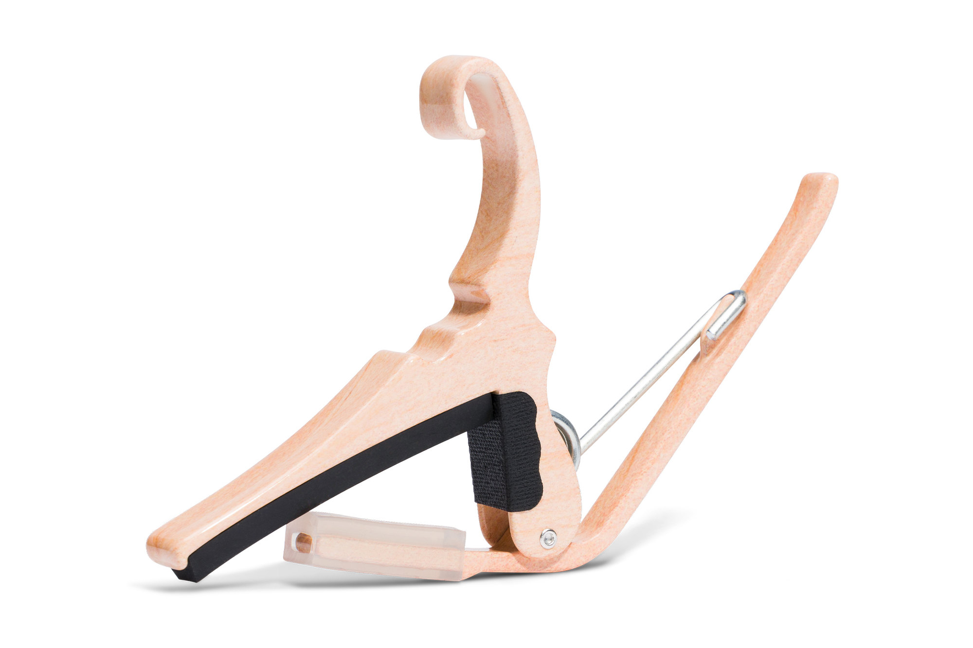 Kyser Capodastre Guitare Acoustique Quick-change Kg6 DÉco Bois - Couleur Erable - Cejilla - Variation 1