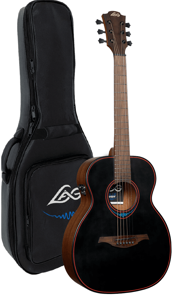 Lag Bluewave 1 Travel Smart Guitar - Naturel - Guitarra acústica de viaje - Variation 2