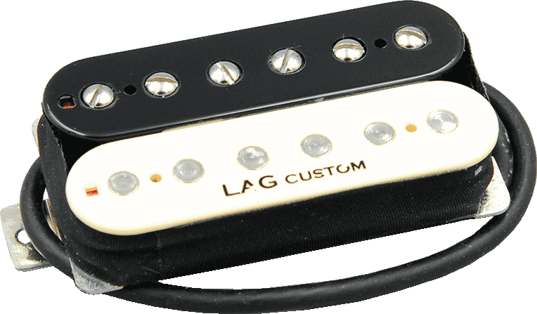 Lag Humbucker Custom Manche Zebra - Pastilla guitarra eléctrica - Main picture