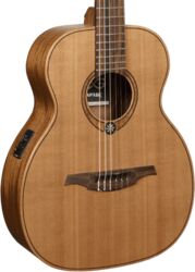 Guitarra clásica 4/4 Lag Travel Escapade RCE Nylon +Bag - Natural satin