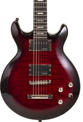 Guitarra eléctrica de doble corte Lag Roxane R500 - Cherry shadow