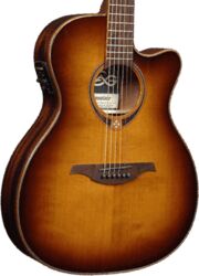 Guitarra folk Lag T118ASCE Tramontane - Brown shadow