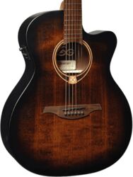 Guitarra folk Lag Tramontane T70ACE - Black & brown