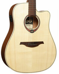 Guitarra folk Lag Tramontane T70DCE II - Naturel satin