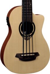 Bajo acústico Lag Tiki TKB150FCE Mini Bass Fretless +Bag - Natural