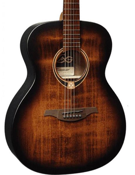 Guitarra folk Lag Tramontane T70A - Noir & brun