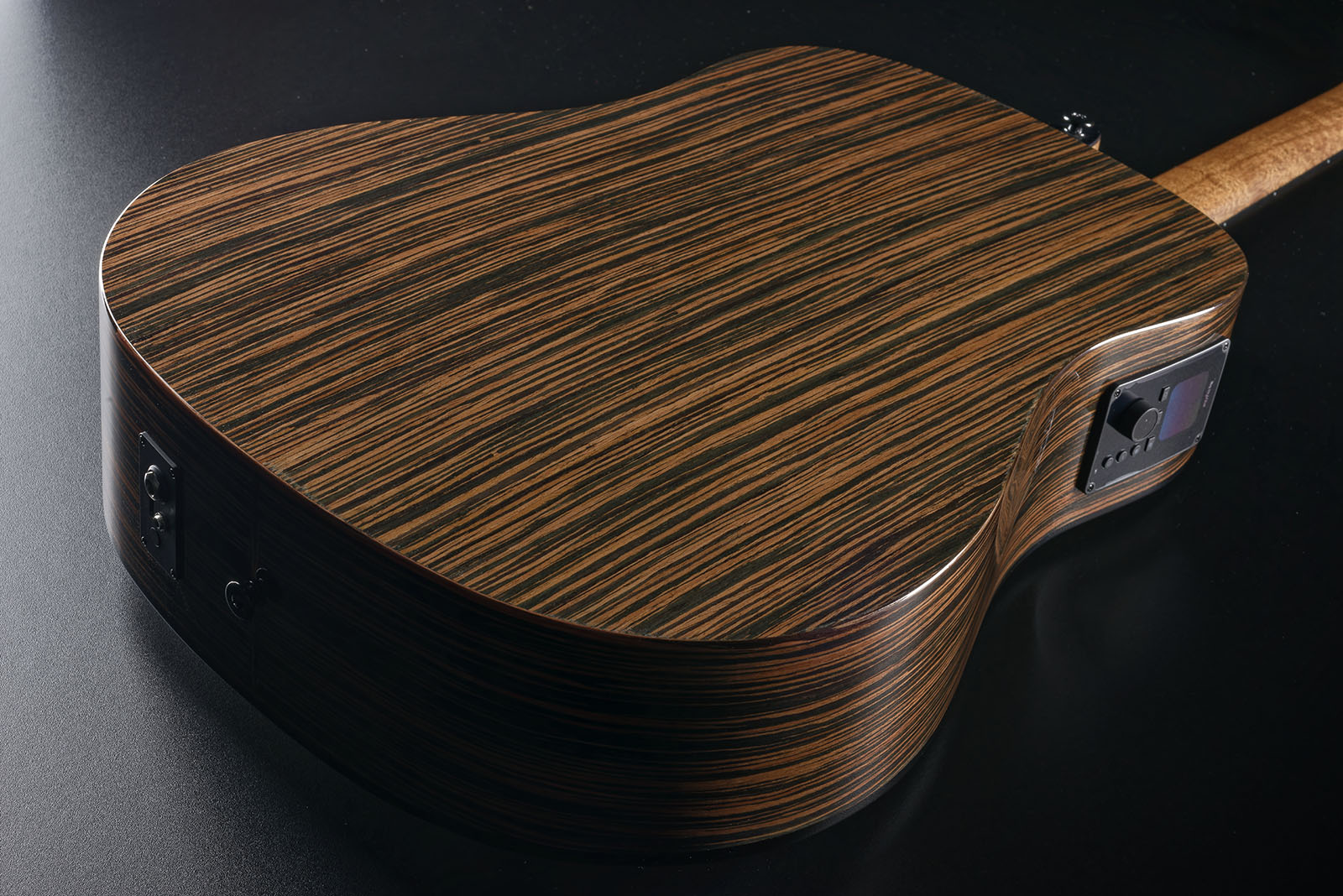 Lag Hv50de Hyvibe H2 Dreadnought Epicea Bokote Bkbr - Natural - Guitarra folk - Variation 3