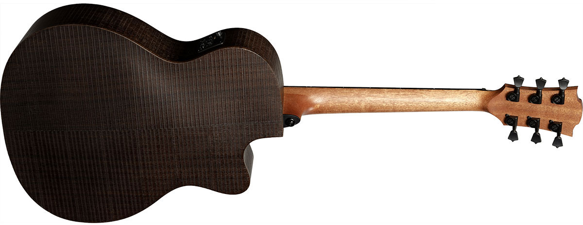 Lag Sauvage Ace Lh Gaucher Tramontane Auditorium Cw Pale Brankowood Eucalyptus Brb - Naturel - Guitarra electro acustica - Variation 1