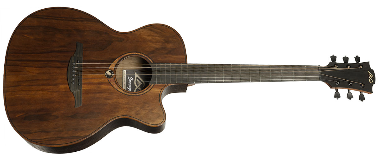 Lag Sauvage Ace Auditorium Cw Pale Brankowood Tramontane Eucalyptus Brb - Naturel - Guitarra electro acustica - Variation 1