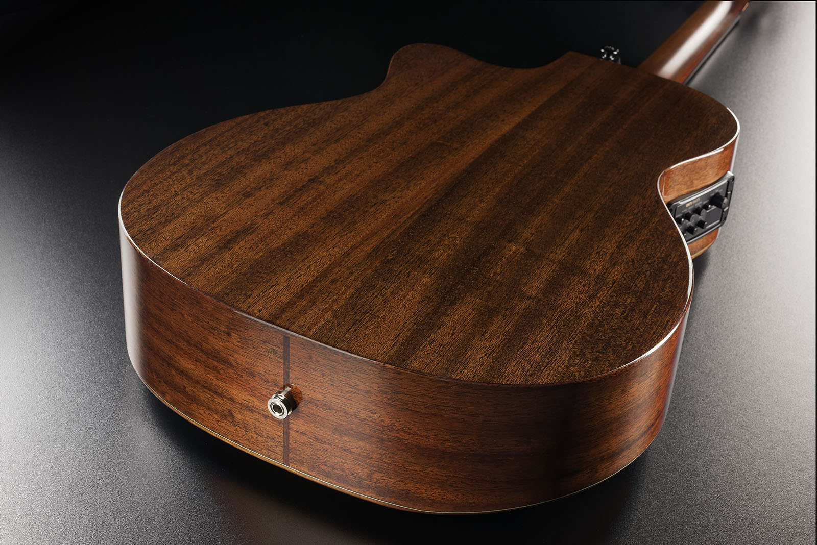 Lag T118abce Bevel Tramontane Auditorium Cw Cedre Khaya Bro - Brown Sunburst - Guitarra electro acustica - Variation 3