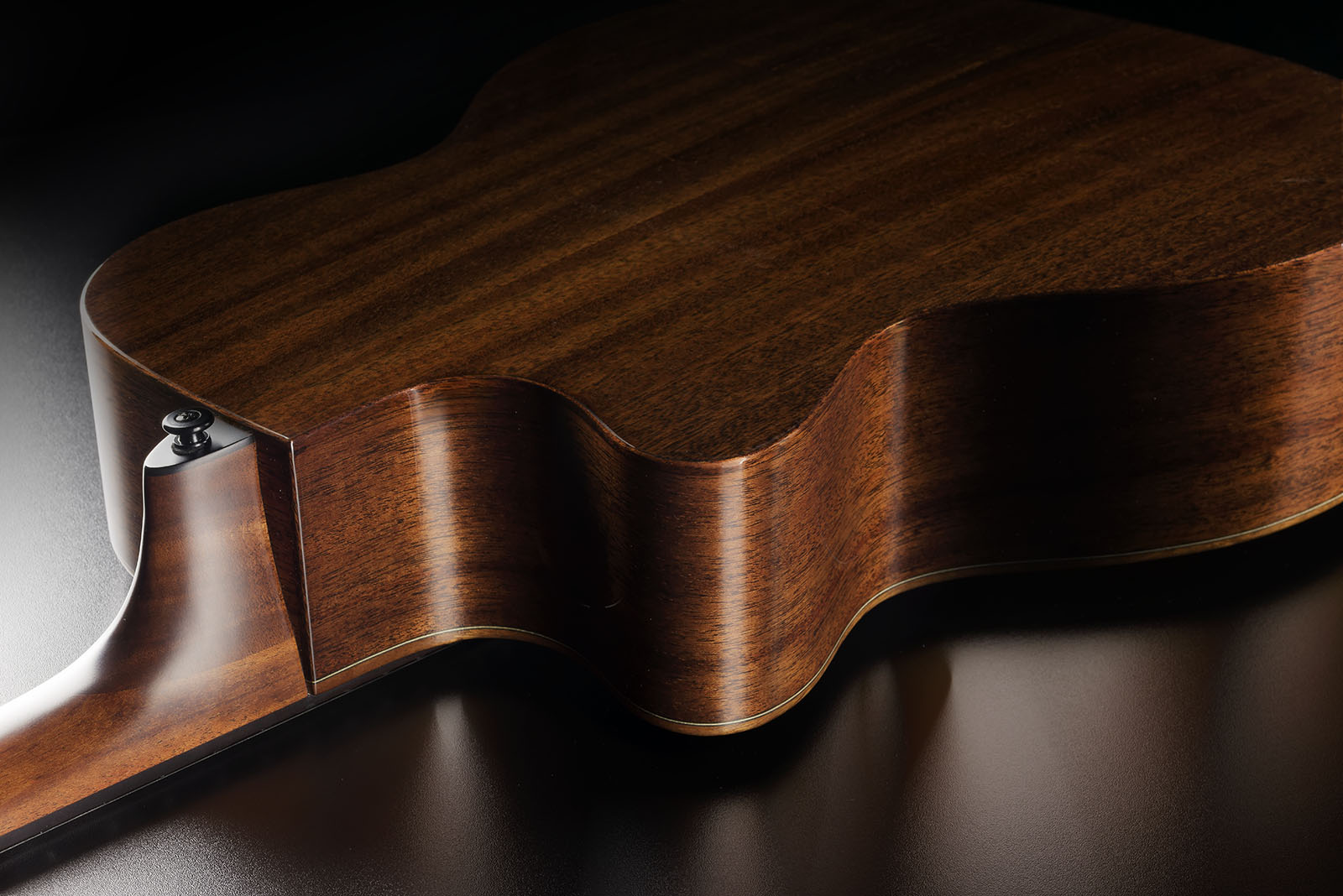 Lag T118abce Bevel Tramontane Auditorium Cw Cedre Khaya Bro - Brown Sunburst - Guitarra electro acustica - Variation 4