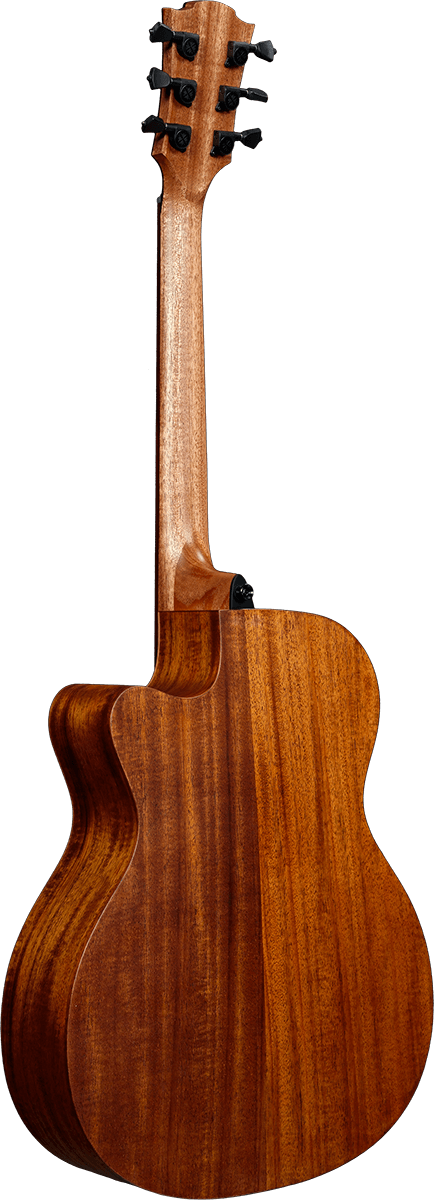 Lag T170ace Tramontane Auditorium Cw Cedre Khaya Bro - Naturel - Guitarra electro acustica - Variation 2
