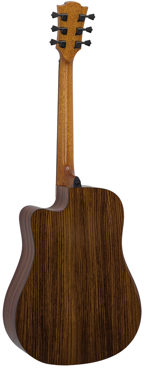 Lag T218 Dce Dreadnought Epicea Palissandre Br - Natural - Guitarra folk - Variation 2