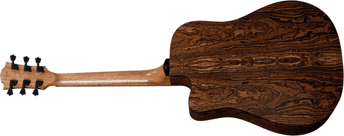 Lag T270dce Tramontane Dreadnought Cw Epicea Snakewood - Naturel - Guitarra electro acustica - Variation 2