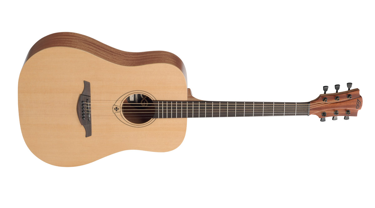 Lag T44d-pack Tramontane Dreadnought Epicea Acajou - Naturel Satin - Pack guitarra acústica - Variation 1