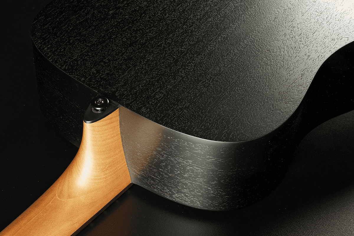 Lag T70ace Tramontane Auditorium Cw Epicea Sapele Bro - Black & Brown - Guitarra folk - Variation 4