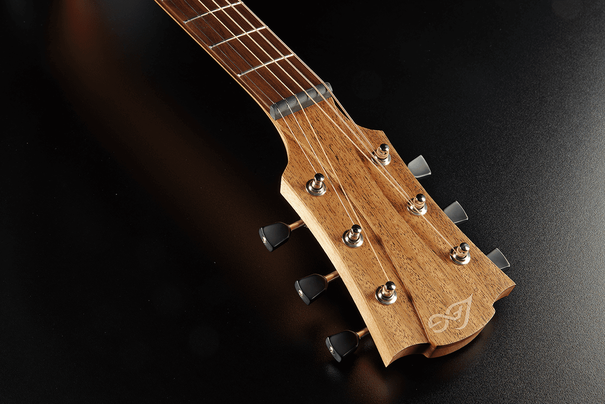 Lag T70ace Tramontane Auditorium Cw Epicea Sapele Bro - Black & Brown - Guitarra folk - Variation 5
