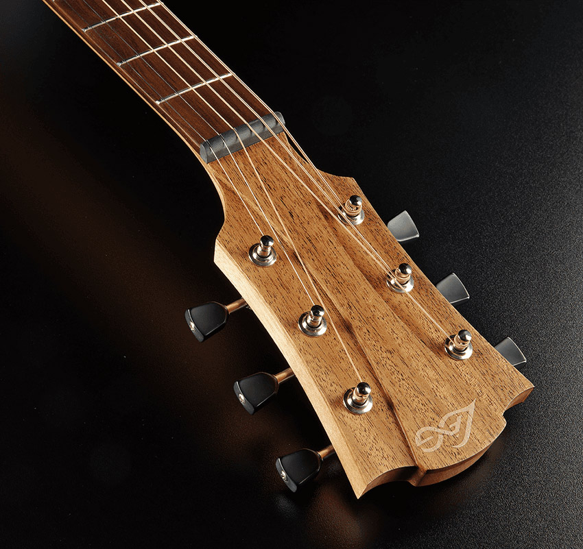 Lag T70d Tramontane Dreadnought Epicea Sapele Bro - Noir & Brun - Guitarra acústica & electro - Variation 3